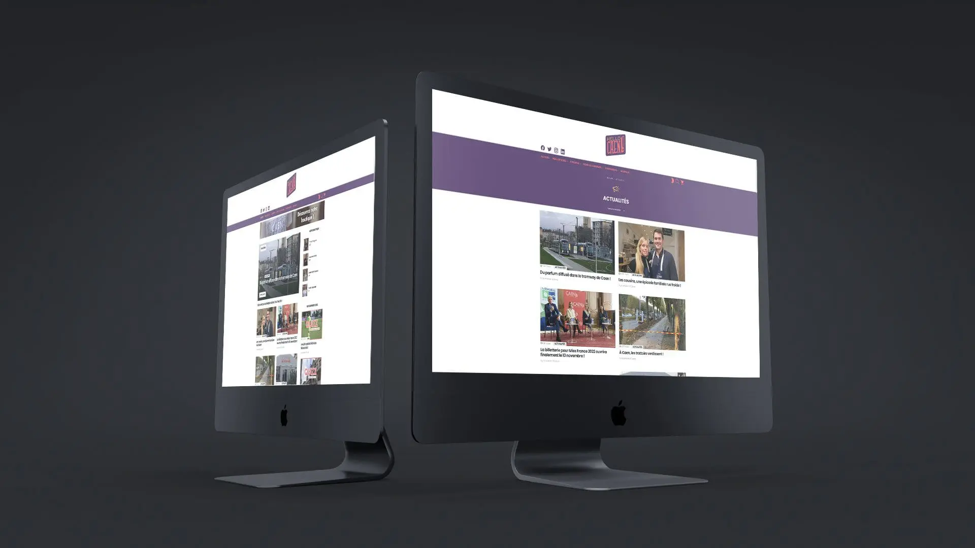 Hello Caen Projet iMac